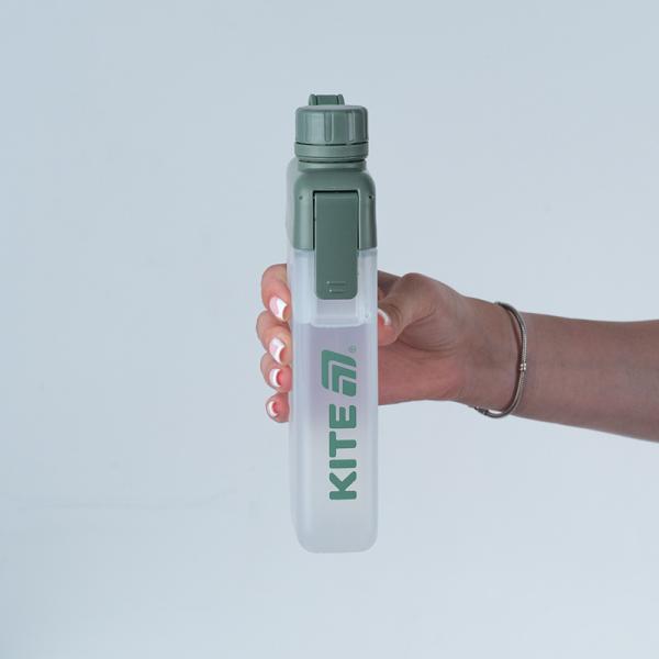 Пляшка для води, 450 мл, зелена