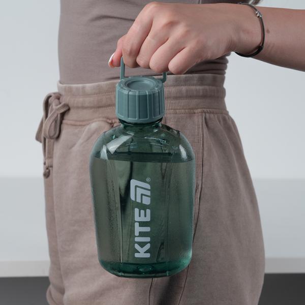 Пляшка для води, 650 мл, зелена
