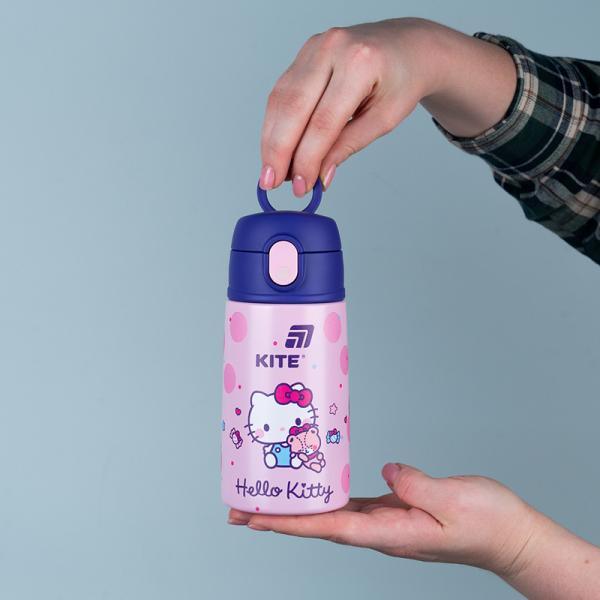 Термос з трубочкою 400мл, HK