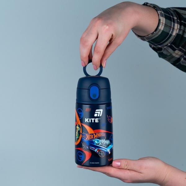 Термос з трубочкою 400мл, HW