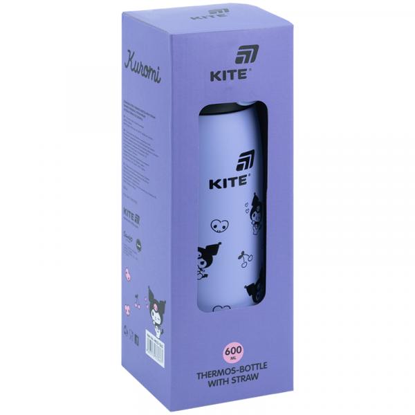 Термос з трубочкою 600мл, HK