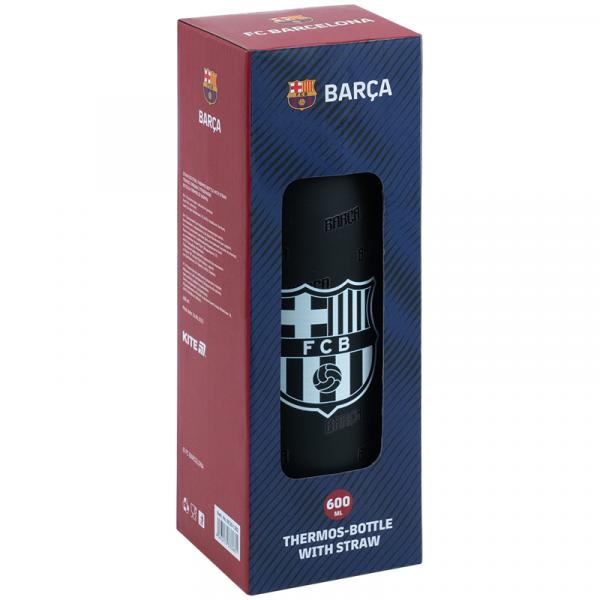 Термос з трубочкою 600мл, BC