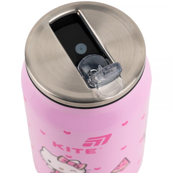 Термочашка з трубочкою, 350мл HK