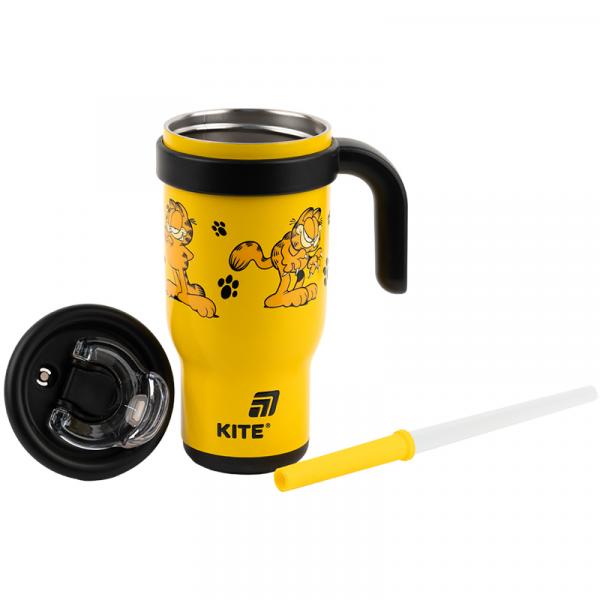 Термокружка з трубочкою, 530мл, GF