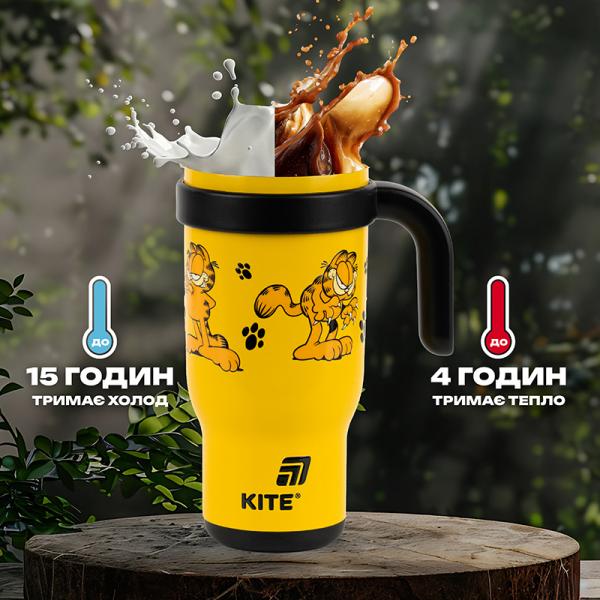 Термокружка з трубочкою, 530мл, GF