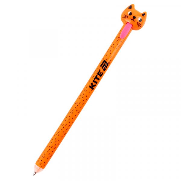 Ручка гелева автоматична "пиши-стирай" Cats, синя