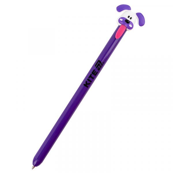 Ручка кулькова автоматична Little puppy, синя