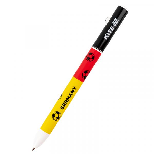 Ручка кулькова автоматична Football nations, синя