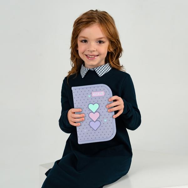 Пенал Kite 1 від., 1 відв., без наповнення 621 Lovely