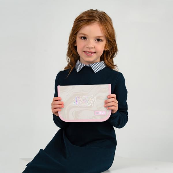 Пенал Kite 1 від., 2 відв., без наповнення 622 Dazzling