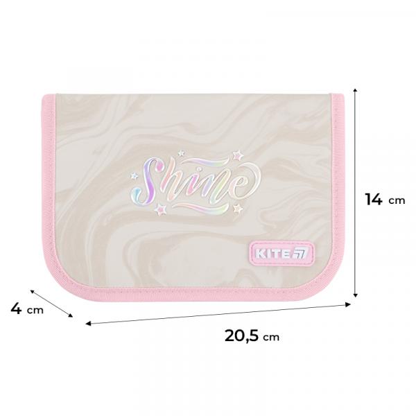 Пенал Kite 1 від., 2 відв., з наповненням 622H Dazzling