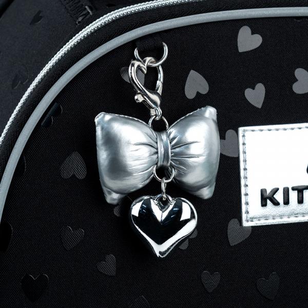 Рюкзак Kite Education каркасний 556 Black&Silver