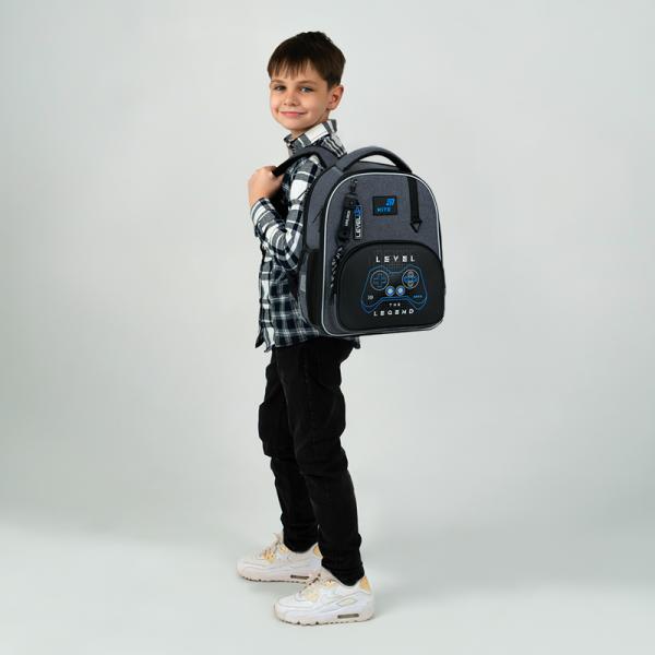 Рюкзак Kite Education каркасний 556 Level UP