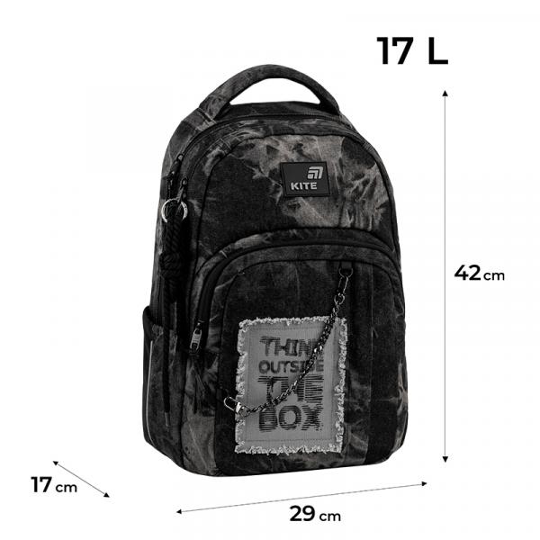 Рюкзак Kite Education teens 2578M Denim Core