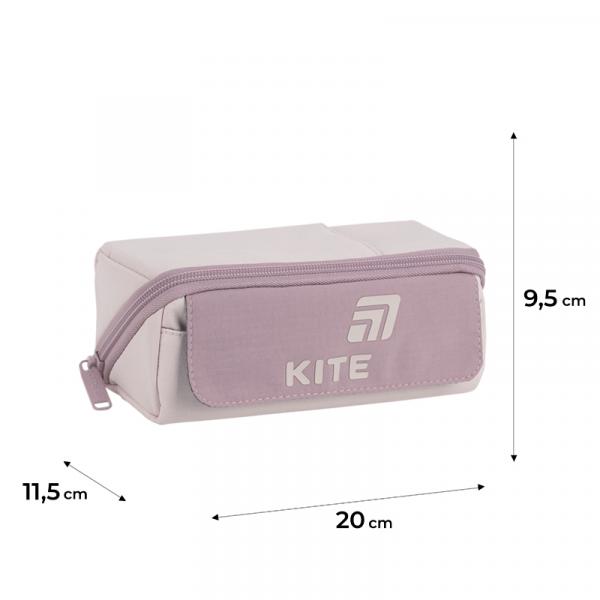 Пенал Kite 2702-5 світло-рожевий