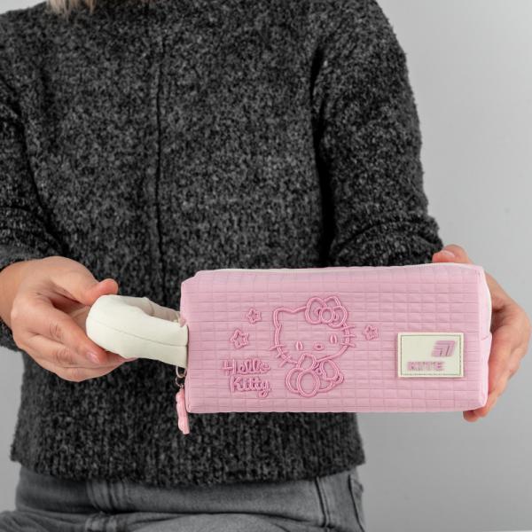 Пенал Kite 2703 HK-1 рожево-жовтий