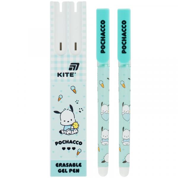 Ручка гелева "пиши-стирай", 2шт у пеналі, PC, синя