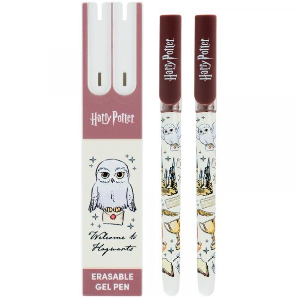 Ручка гелева "пиши-стирай", 2шт у пеналі, HP, синя