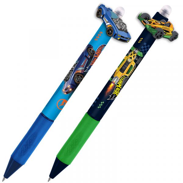 Ручка кулькова автоматична з фігуркою HW, синя