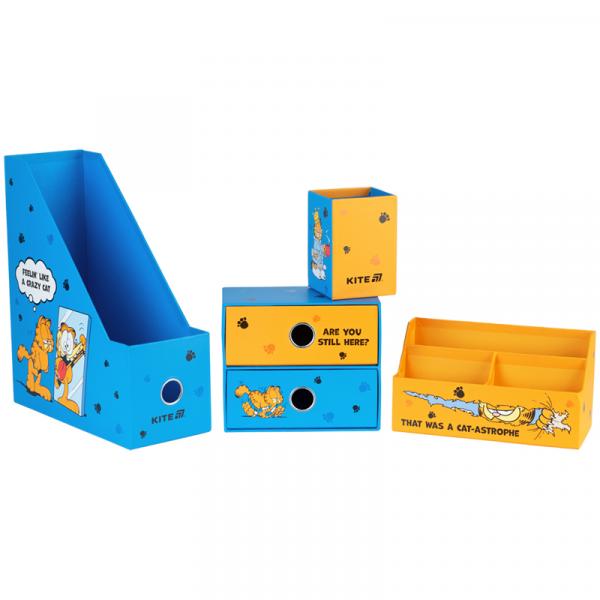 Органайзер настільний, 4 предмети, картон, GF