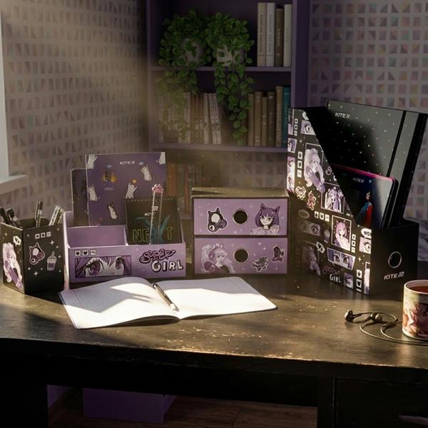 Органайзер настільний, 4 предмети, картон, Anime Dream