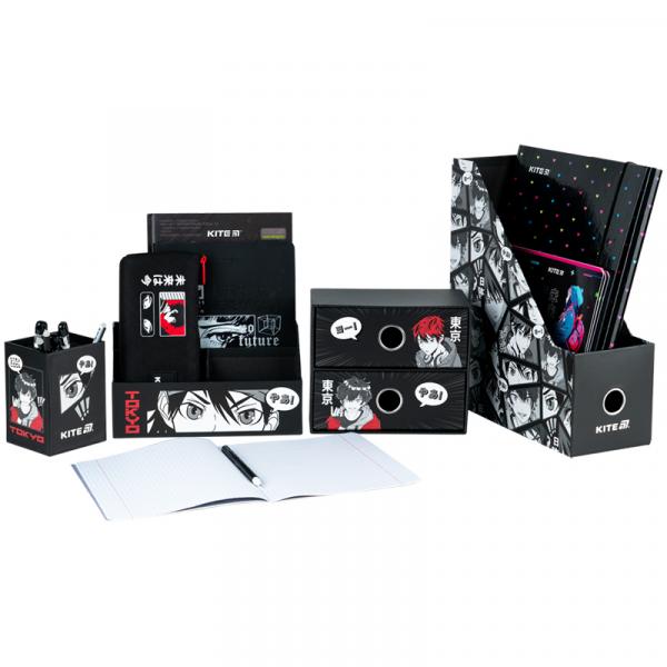 Органайзер настільний, 4 предмети, картон, Tokyo