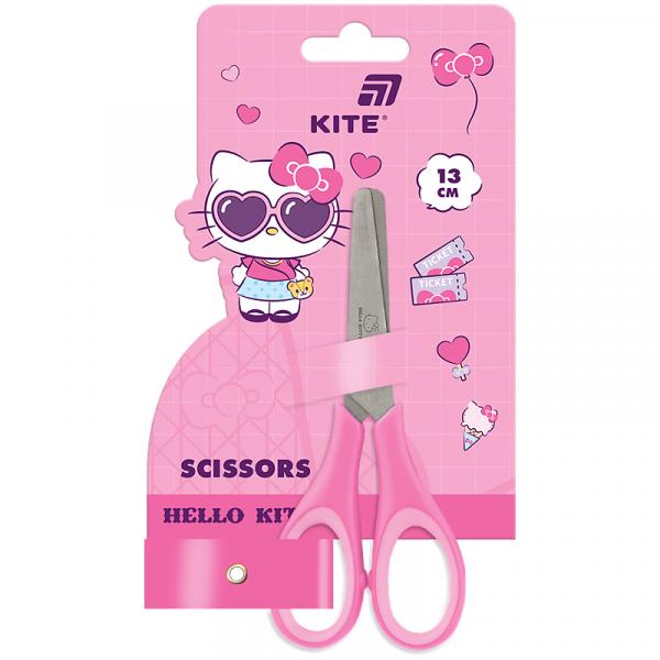 Ножиці  дитячі з гум. вставками, 13см HK