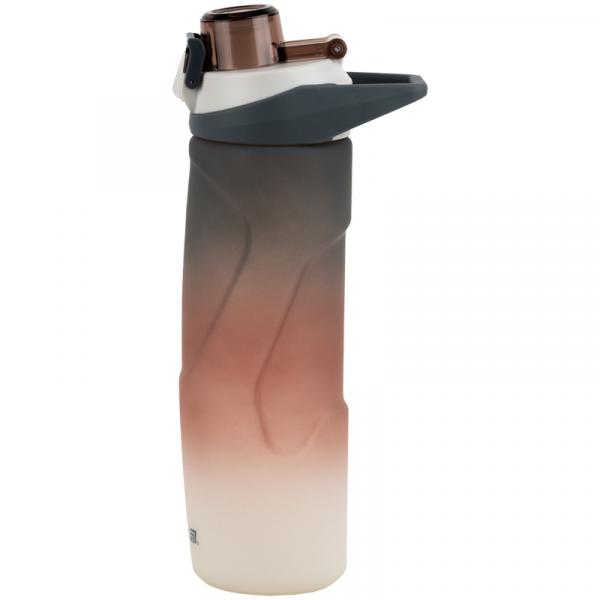 Пляшечка для води 760 мл, сіро-коричнева