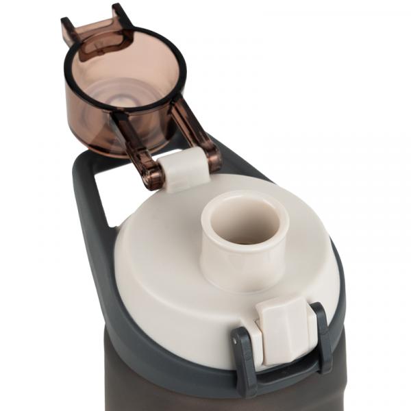 Пляшечка для води 760 мл, сіро-коричнева