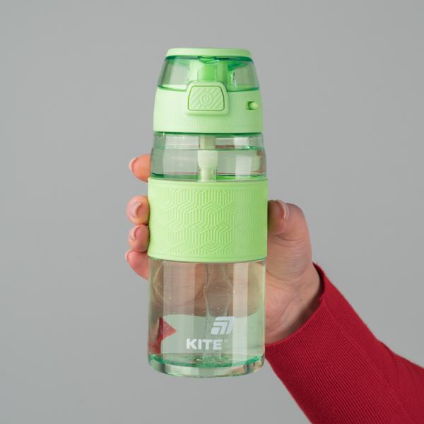 Пляшечка для води 600 мл, зелена