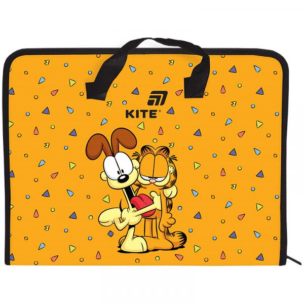 Папка-портфель на блискавці, 1 відділ., A4, GF