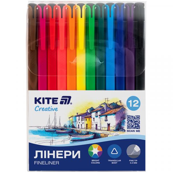 Лінери Kite Creative, набір 12шт