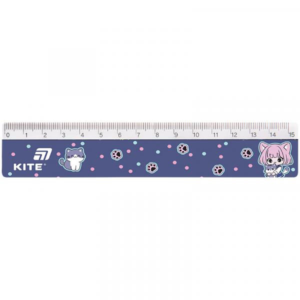 Лінійка пластикова, 15см Be Friends