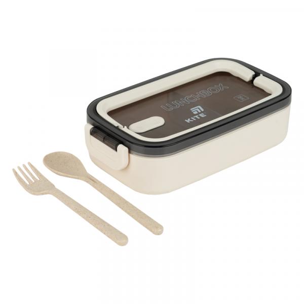 Ланчбокс 700 мл, бежевий
