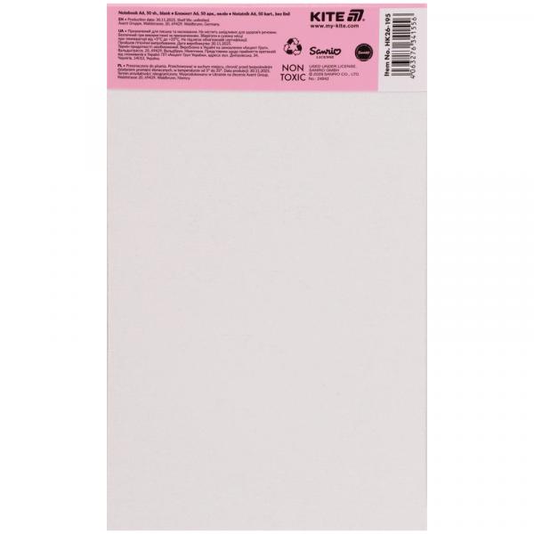 Блокнот-планшет, A6, 50 арк, безлін. HK