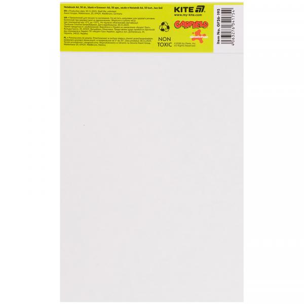 Блокнот-планшет, A6, 50 арк, безлін. GF