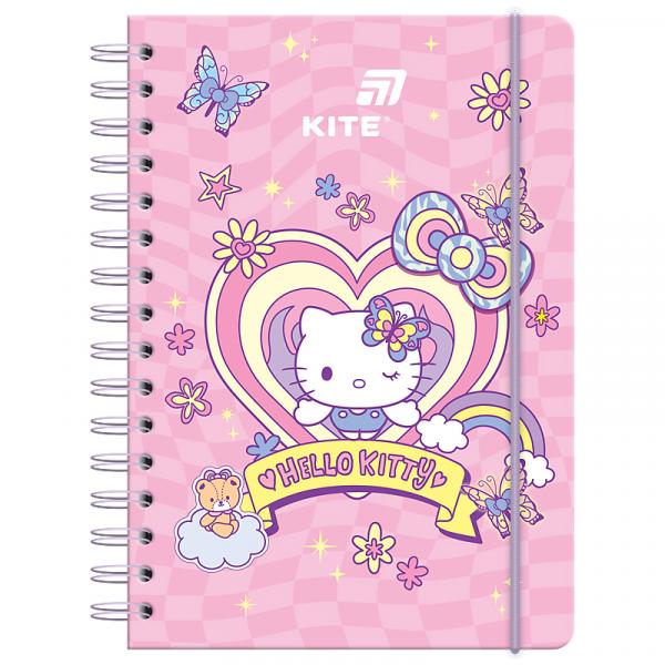 Блокнот на спіралі А5, 80 арк., кл., HK-1