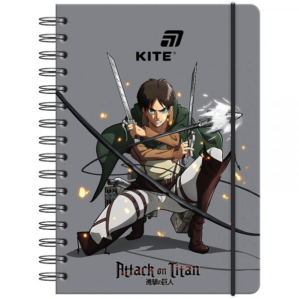 Блокнот на спіралі А5, 80 арк., кл., AT