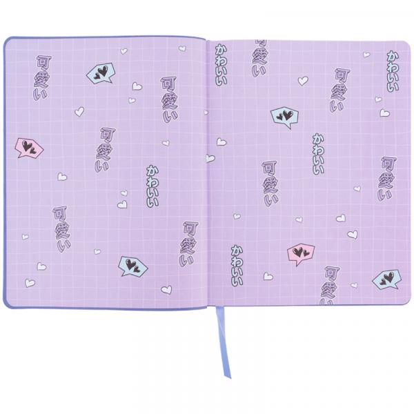 Щоденник шкільний, м'яка обкл. PU, Anime