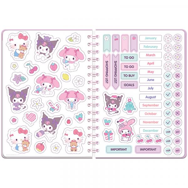 Щоденник на спіралі, тверда обкл., HK