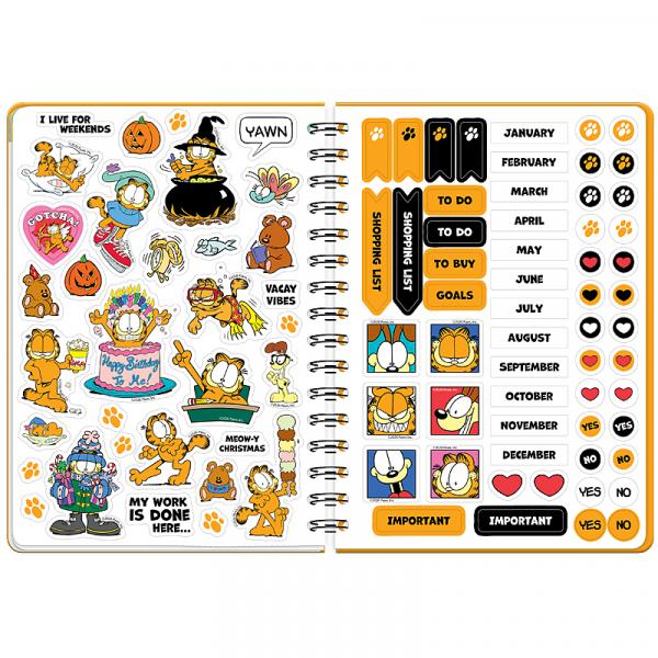 Щоденник на спіралі, тверда обкл., GF