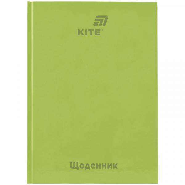 Щоденник шкільний, тверда обкл, салатовий