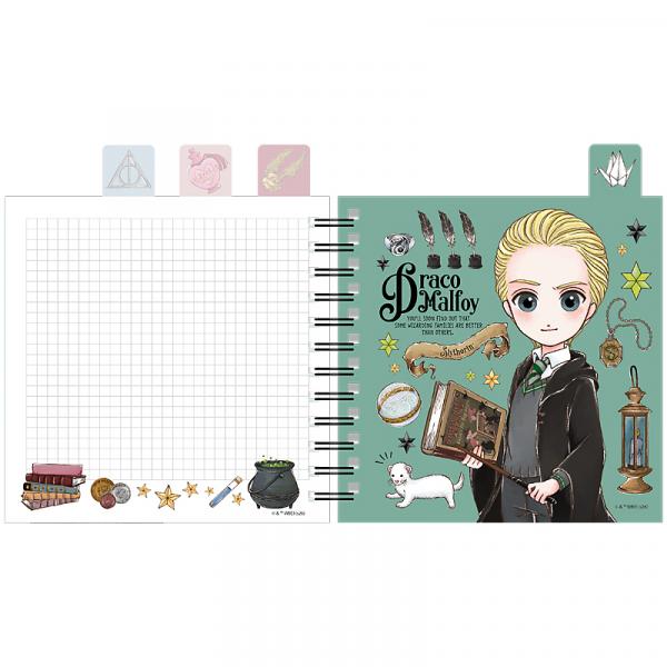 Блокнот з розділювачами на спіралі пл. обкл., 80 арк.,кл.,HP