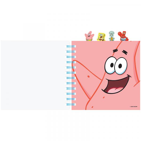 Блокнот з розділювачами на спіралі пл. обкл., 80 арк.,кл.,SB