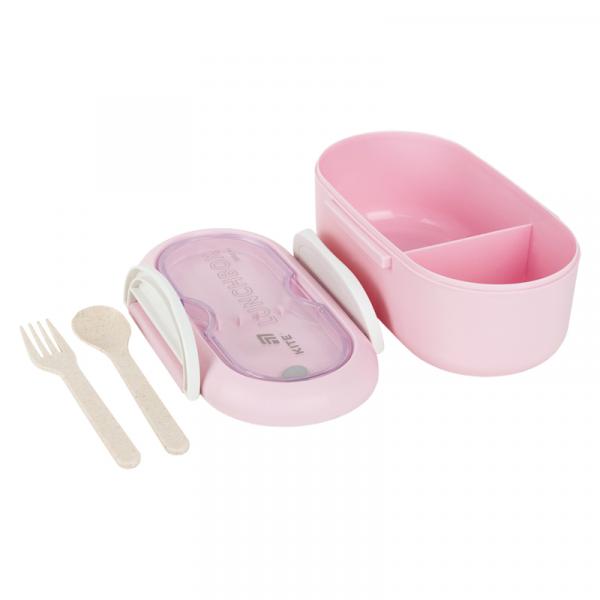 Ланчбокс з розділювачем 1000 мл, пудровий