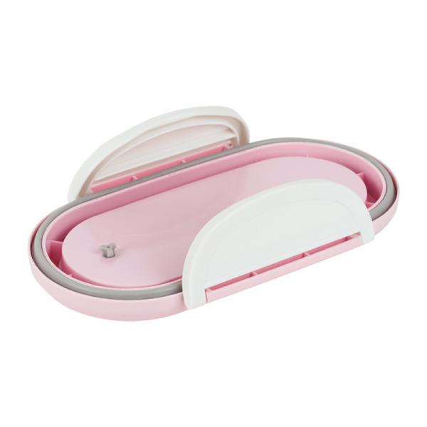 Ланчбокс з розділювачем 1000 мл, пудровий