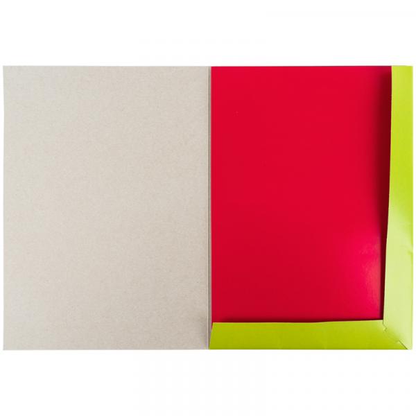 Картон кольоровий одностор. А4 (10арк/ 10кол), папка, Kite