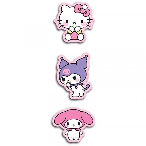 Набір бейджів на липучці, 3 шт., 3012-2 HK