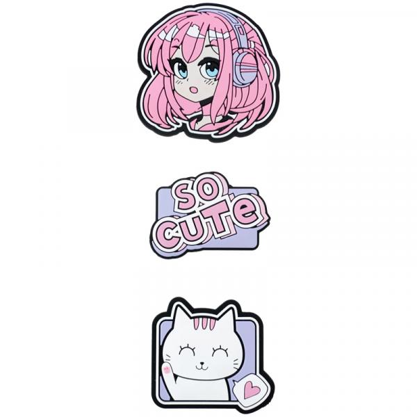 Набір бейджів на липучці, 3 шт., 3012-1