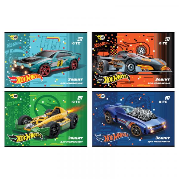 Зошит для малювання, 12 арк., скоба, гібр. лак + УФ лак,  HW